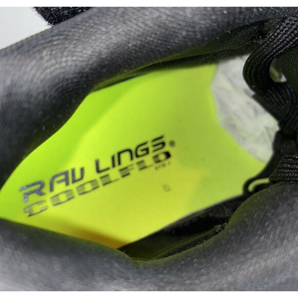 Rawlings Cleats Black Youth Size 4(D)  Cool Flo Sole Baseball New! - Picture 5 of 7